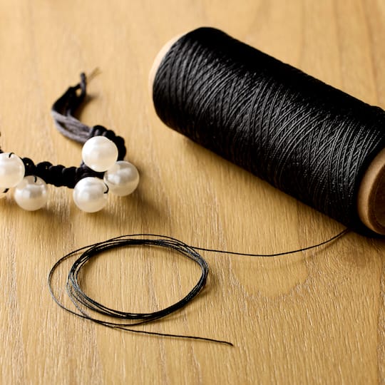 Gudebrod 0.015" Waxed Polyester Thread